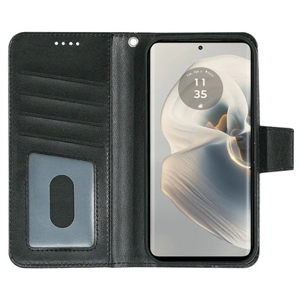 For Motorola Edge 50 Pro 5G Case Stand Card Holder Wallet Leather Phone Cover