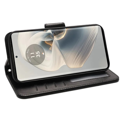 For Motorola Edge 50 Pro 5G Case Stand Card Holder Wallet Leather Phone Cover