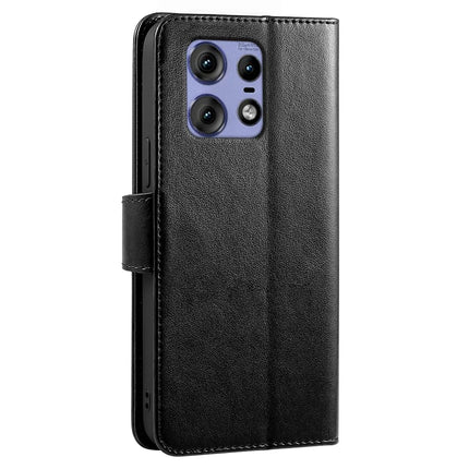 For Motorola Edge 50 Pro 5G Case Stand Card Holder Wallet Leather Phone Cover