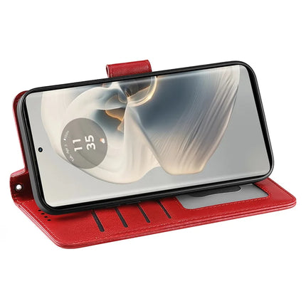 For Motorola Edge 50 Pro 5G Case Stand Card Holder Wallet Leather Phone Cover