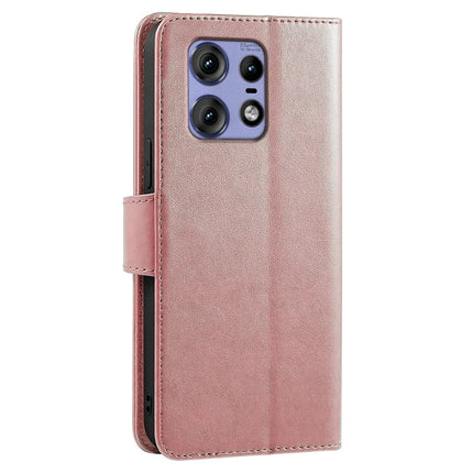 For Motorola Edge 50 Pro 5G Case Stand Card Holder Wallet Leather Phone Cover