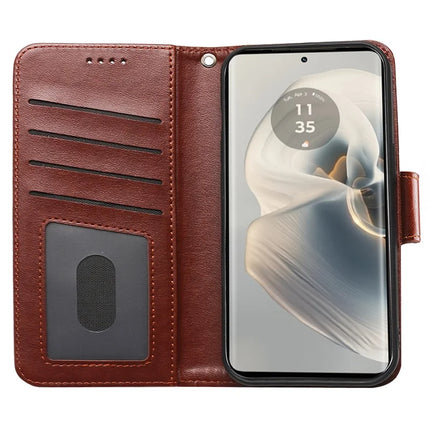 For Motorola Edge 50 Pro 5G Case Stand Card Holder Wallet Leather Phone Cover