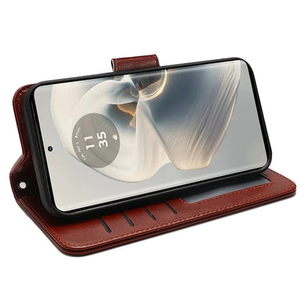 For Motorola Edge 50 Pro 5G Case Stand Card Holder Wallet Leather Phone Cover