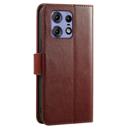 For Motorola Edge 50 Pro 5G Case Stand Card Holder Wallet Leather Phone Cover