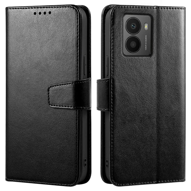 For HMD Fusion 5G Case Stand Card Holder Wallet Leather Phone Cover - Black
