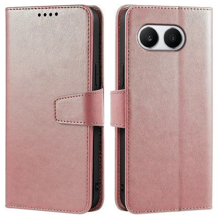 For OnePlus Nord 4 Case Stand Card Holder Wallet Leather Phone Cover - Rose Gold