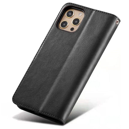 For iPhone 15 Pro Max Case Stand Card Holder Wallet Leather Phone Cover