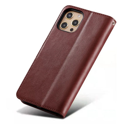 For iPhone 13 Pro Max Case Stand Card Holder Wallet Leather Phone Cover