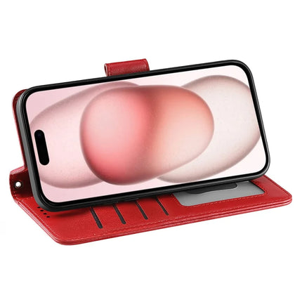 For iPhone 14 Case Stand Card Holder Wallet Leather Phone Cover