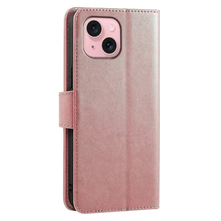 For iPhone 14 Case Stand Card Holder Wallet Leather Phone Cover