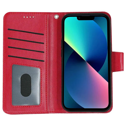 For iPhone 13 Case Stand Card Holder Wallet Leather Phone Cover
