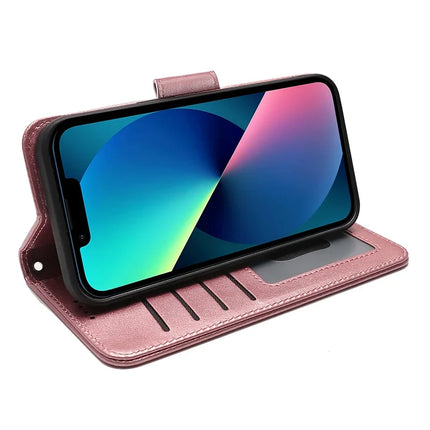 For iPhone 13 Case Stand Card Holder Wallet Leather Phone Cover
