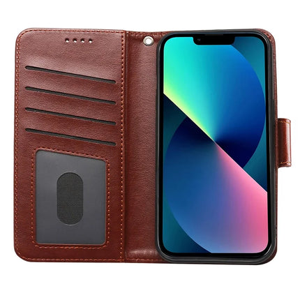 For iPhone 13 Case Stand Card Holder Wallet Leather Phone Cover