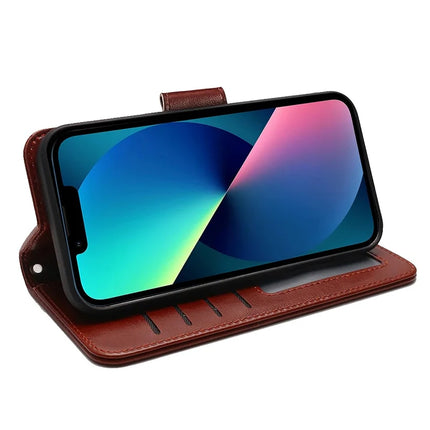 For iPhone 13 Case Stand Card Holder Wallet Leather Phone Cover