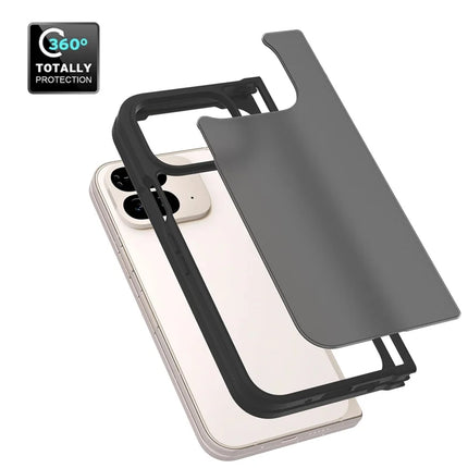 For Google Pixel 9 Pro Fold 5G Case Skin Touch TPU Frame Acrylic Back Phone Cover