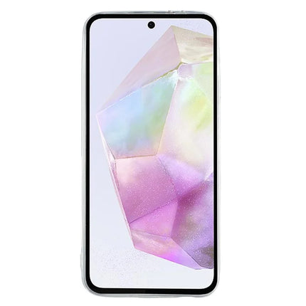 UNITHIN For Samsung Galaxy A55 5G Case Ultra Thin 0.7mm Clear TPU Anti Drop Phone Cover with Precise Cutouts
