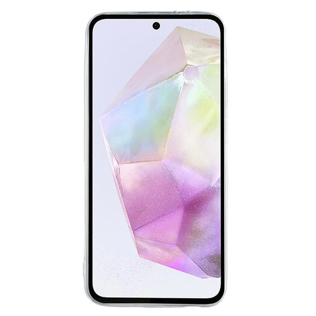 UNITHIN For Samsung Galaxy A55 5G Case Ultra Thin 0.7mm Clear TPU Anti Drop Phone Cover with Precise Cutouts