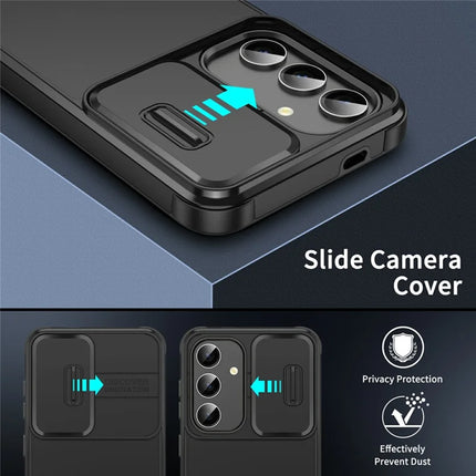For Samsung Galaxy A16 5G  /  4G Case PC + TPU Shell with Slide Camera Phone Cover