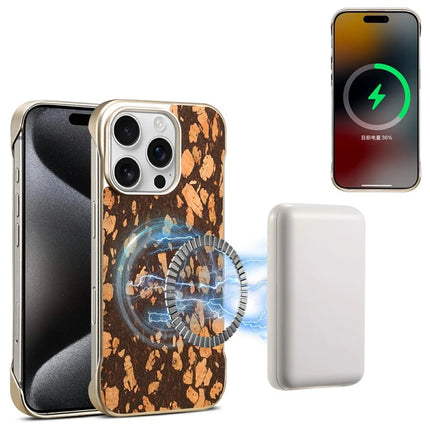 A18 For iPhone 16 Pro Invisible Magnetic Case Compatible with MagSafe PC Baked Paint Phone Back Cover