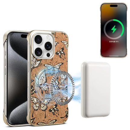 A18 For iPhone 16 Pro Max Invisible Magnetic Case Compatible with MagSafe PC Baked Paint Phone Back Cover