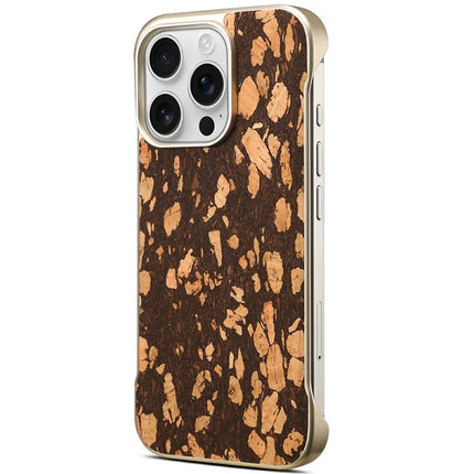 A18 For iPhone 16 Pro Max Invisible Magnetic Case Compatible with MagSafe PC Baked Paint Phone Back Cover - Textured Black