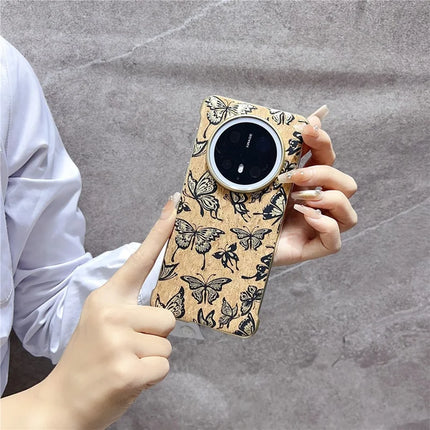 For Huawei Mate 70 Pro+ / Mate 70 Pro PC Phone Case Compatible with MagSafe Embossed Pattern Mobile Cover