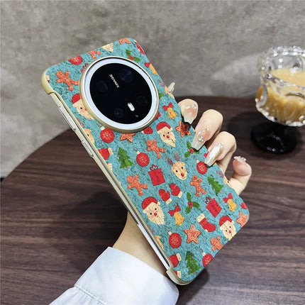For Huawei Mate 70 Pro+ / Mate 70 Pro PC Phone Case Compatible with MagSafe Embossed Pattern Mobile Cover