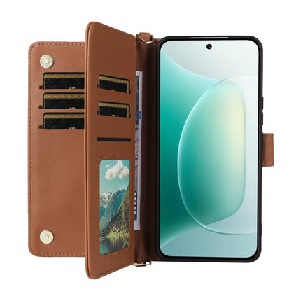 For Honor 300 Wallet Case with Shoulder Strap Leather Phone Cover