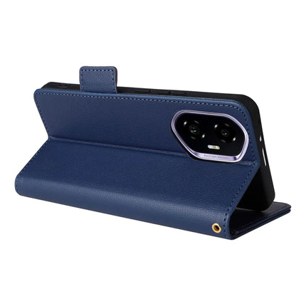 For Honor 300 Case Litchi Texture PU Leather Wallet Flip Phone Cover