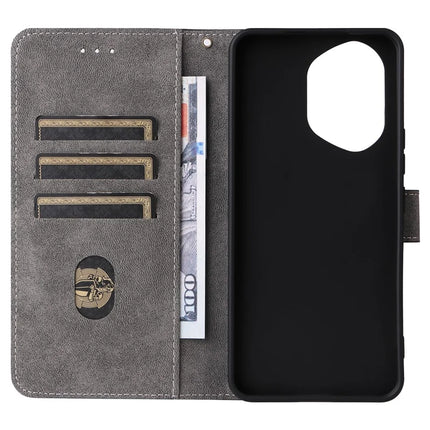 For Honor 300 Wallet Case RFID Blocking PU Leather Cover Stand View