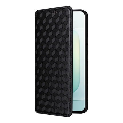 For Honor 300 Wallet Case Rhombus Imprinted Leather Phone Cover