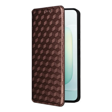 For Honor 300 Wallet Case Rhombus Imprinted Leather Phone Cover