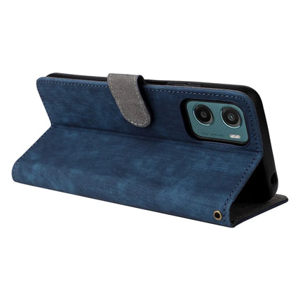 For Motorola Moto G05 4G  /  E15 4G Wallet Case RFID Blocking PU Leather Cover Stand View