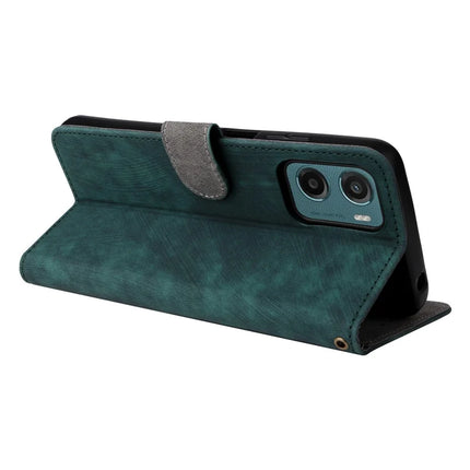 For Motorola Moto G05 4G  /  E15 4G Wallet Case RFID Blocking PU Leather Cover Stand View