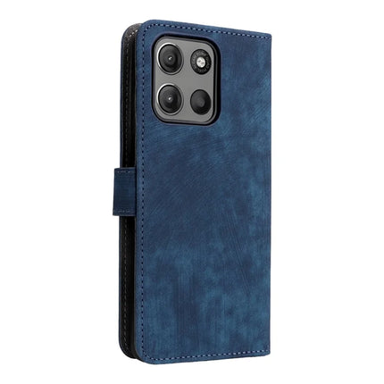 For Motorola Moto G15 Power 4G  /  G15 4G Wallet Case RFID Blocking PU Leather Cover Stand View