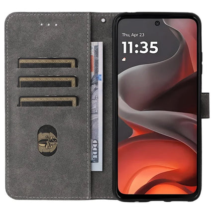 For Motorola Moto G15 Power 4G  /  G15 4G Wallet Case RFID Blocking PU Leather Cover Stand View