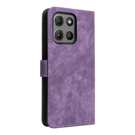 For Motorola Moto G15 Power 4G  /  G15 4G Wallet Case RFID Blocking PU Leather Cover Stand View