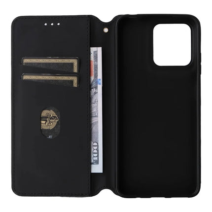 For Motorola Moto G15 Power 4G  /  G15 4G Wallet Case Rhombus Imprinted Leather Phone Cover