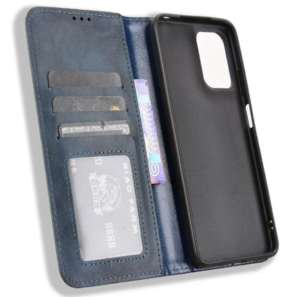 For Motorola Moto G05 4G  /  E15 4G Leather Case Wallet Stand Retro Texture Phone Cover