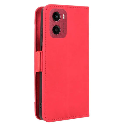 For Motorola Moto G05 4G  /  E15 4G Leather Case Phone Wallet Cover with Multiple Card Slots