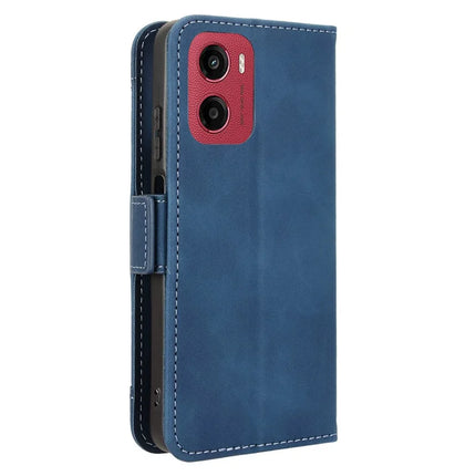 For Motorola Moto G05 4G  /  E15 4G Leather Case Phone Wallet Cover with Multiple Card Slots