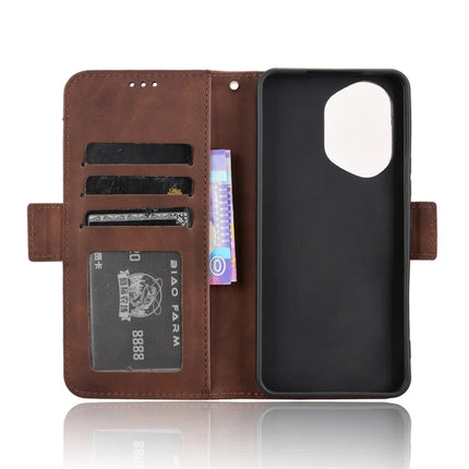 For Honor 300 Leather Case Phone Wallet Cover with Multiple Card Slots