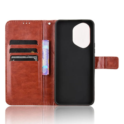 For Honor 300 Case Crazy Horse Texture PU Leather Phone Wallet Cover