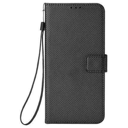 For Honor 300 Case PU Leather Diamond Texture Wallet Phone Cover