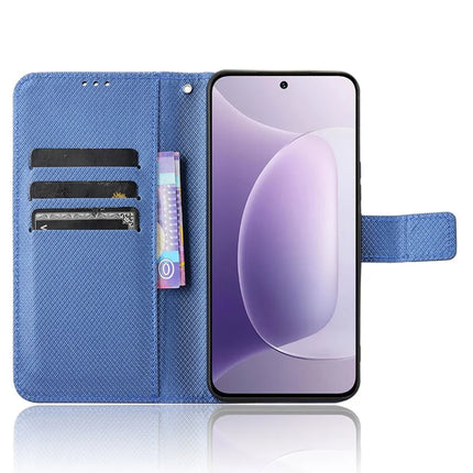 For Honor 300 Case PU Leather Diamond Texture Wallet Phone Cover