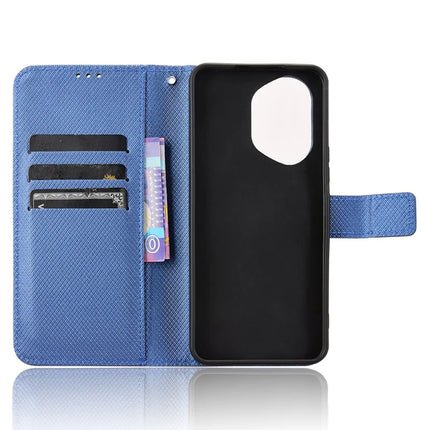 For Honor 300 Case PU Leather Diamond Texture Wallet Phone Cover