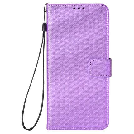 For Honor 300 Case PU Leather Diamond Texture Wallet Phone Cover