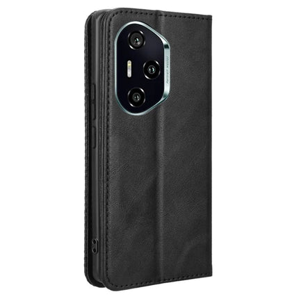 For Honor 300 Pro  /  300 Ultra Leather Case Wallet Stand Retro Texture Phone Cover