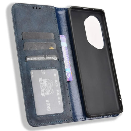 For Honor 300 Pro  /  300 Ultra Leather Case Wallet Stand Retro Texture Phone Cover