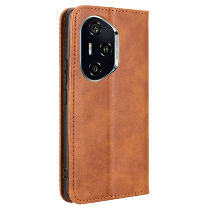 For Honor 300 Pro  /  300 Ultra Leather Case Wallet Stand Retro Texture Phone Cover